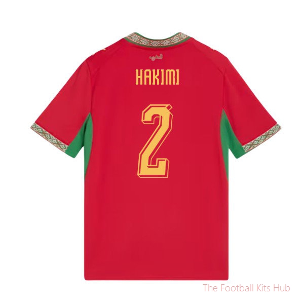 2026/27 Morocco Home Shirt (Kids) (Hakimi 2)