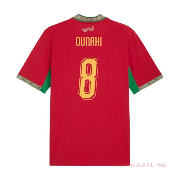 2026/27 Morocco Home Shirt (Ounahi 8)
