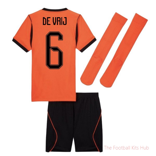 2026/27 Netherlands Home Mini Kit (De Vrij 6)