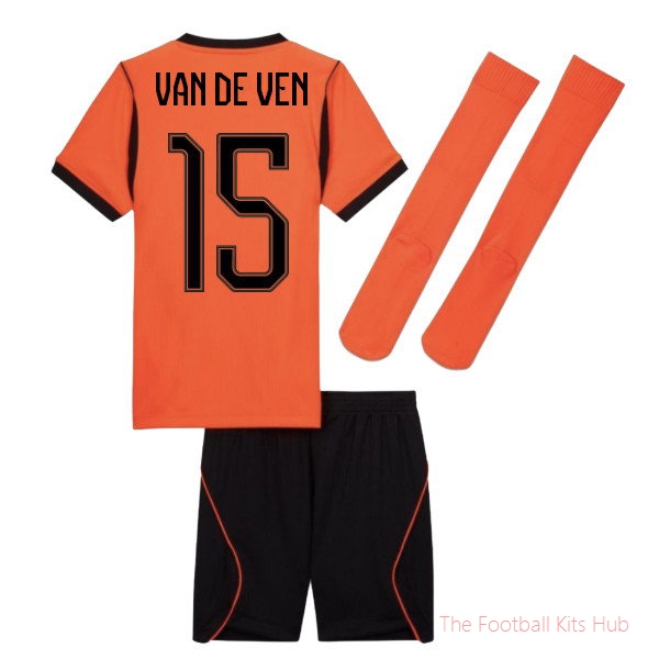 2026/27 Netherlands Home Mini Kit (Van De Ven 15)