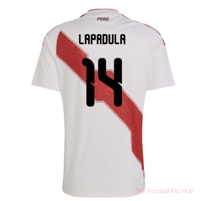 2026/27 Peru Home Shirt (Lapadula 14)