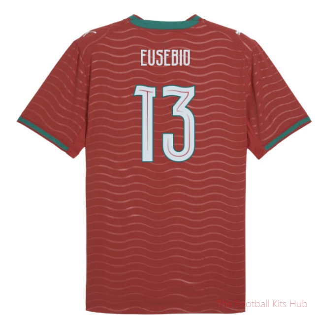 2026/27 Portugal Authentic Home Shirt (Eusebio 13)