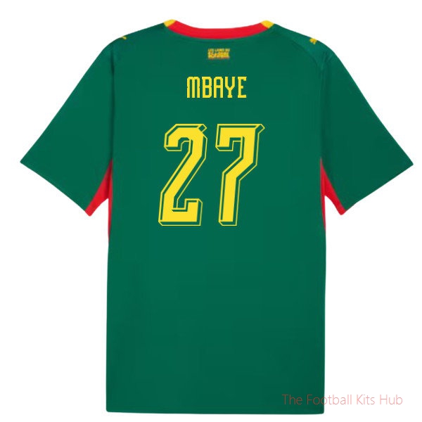 2026/27 Senegal Away Shirt (Mbaye 27)