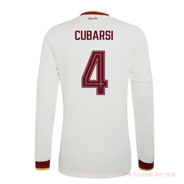 2026/27 Spain Authentic Long Sleeves Away Shirt (Cubarsi 4)