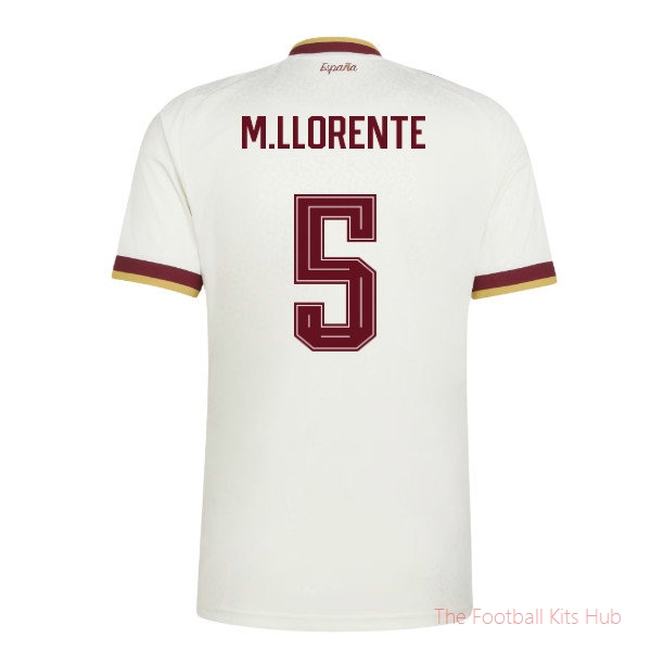 2026/27 Spain Away Shirt (M.Llorente 5)