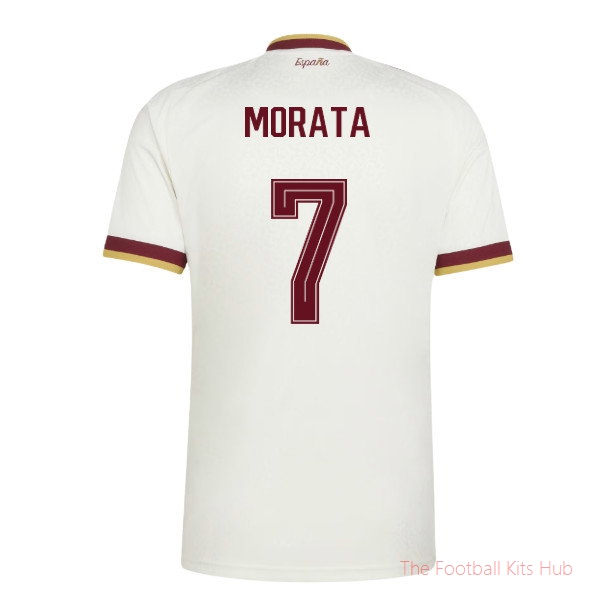 2026/27 Spain Away Shirt (Morata 7)