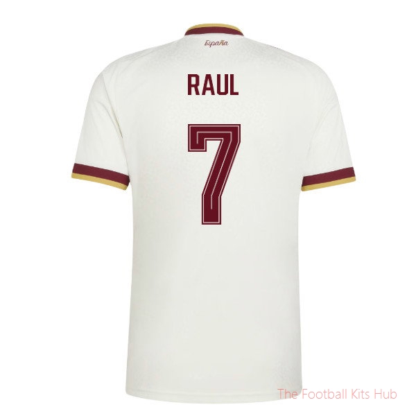 2026/27 Spain Away Shirt (Raul 7)