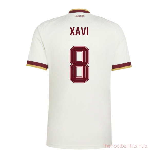 2026/27 Spain Away Shirt (Xavi 8)