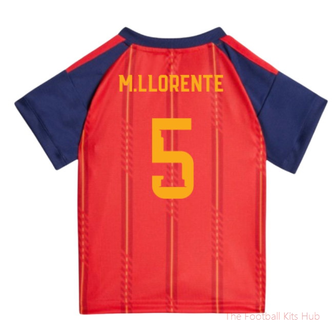 2026/27 Spain Home Baby Kit (M.Llorente 5)