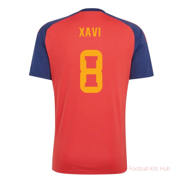 2026/27 Spain Home Jersey (Xavi 8) Jersey