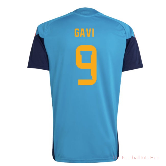 2026/27 Spain Training Jersey (Bold Aqua) (Gavi 9)