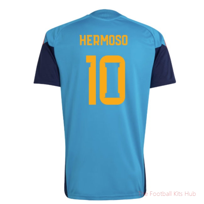 2026/27 Spain Training Jersey (Bold Aqua) (Hermoso 10)
