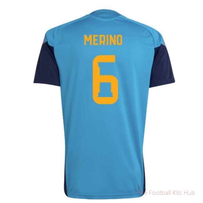 2026/27 Spain Training Jersey (Bold Aqua) (Merino 6)