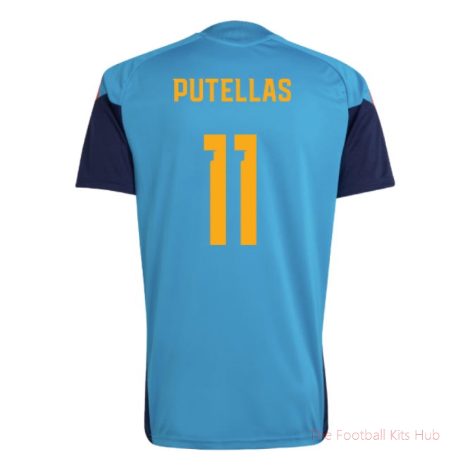 2026/27 Spain Training Jersey (Bold Aqua) (Putellas 11)