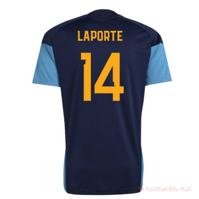 2026/27 Spain Training Jersey (Night Indigo) (Laporte 14)