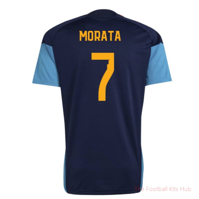 2026/27 Spain Training Jersey (Night Indigo) (Morata 7)