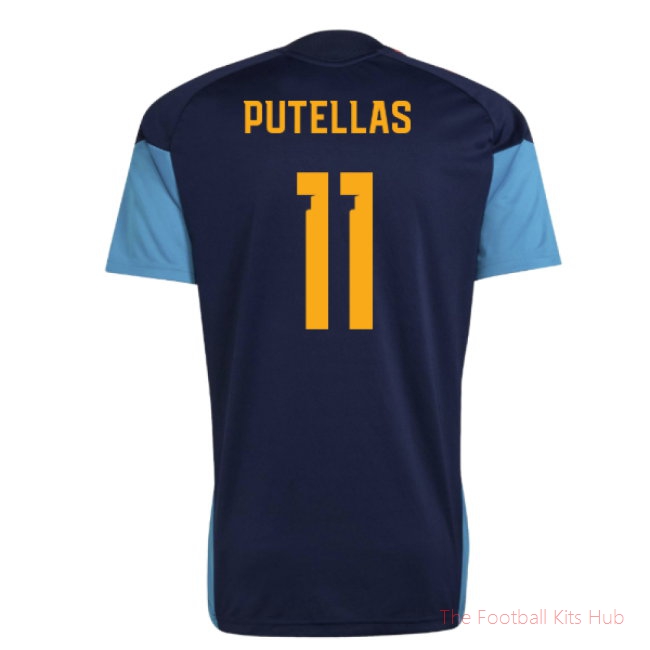 2026/27 Spain Training Jersey (Night Indigo) (Putellas 11)