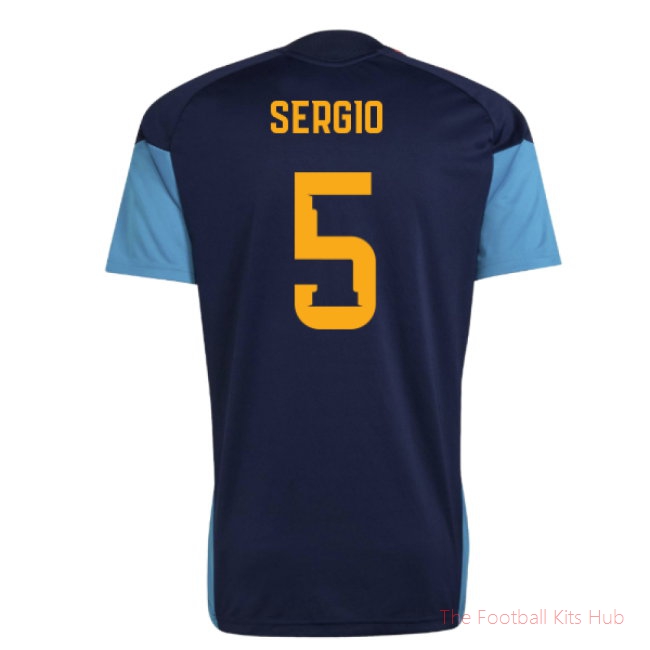 2026/27 Spain Training Jersey (Night Indigo) (Sergio 5)