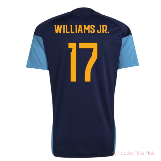 2026/27 Spain Training Jersey (Night Indigo) (Williams Jr. 17)