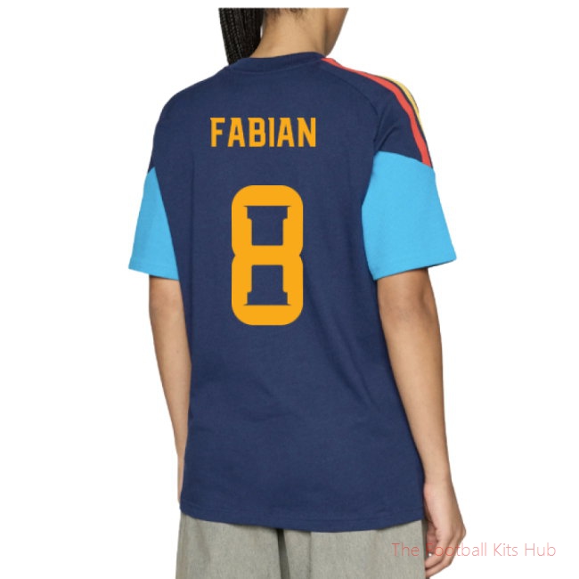 2026/27 Spain Training Tee (Night Indigo) (Fabian 8)