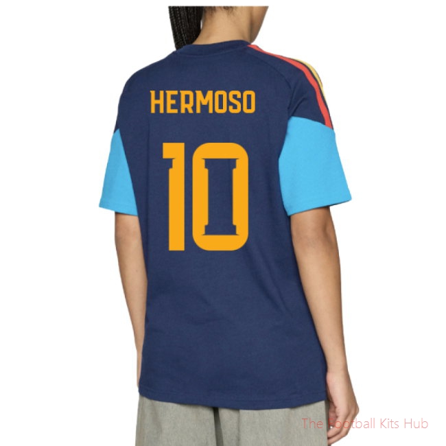 2026/27 Spain Training Tee (Night Indigo) (Hermoso 10)