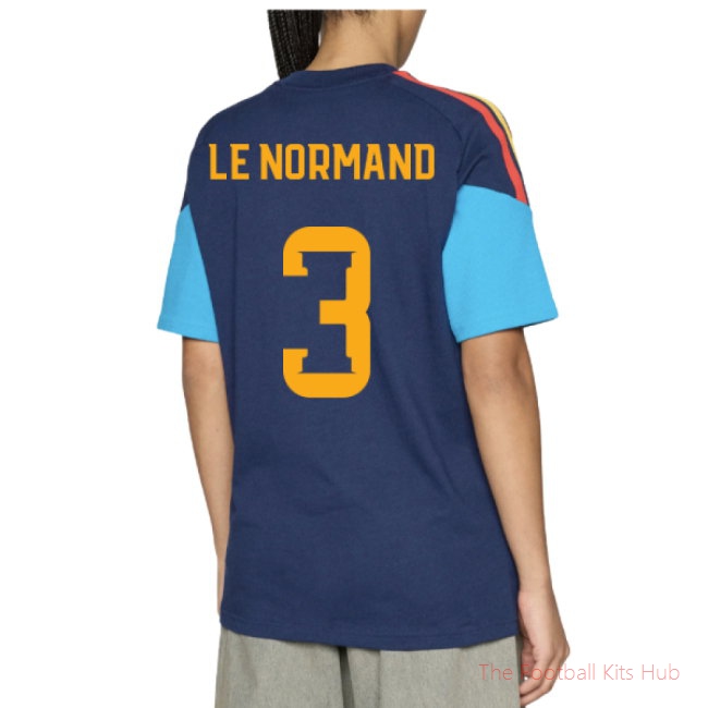 2026/27 Spain Training Tee (Night Indigo) (Le Normand 3)
