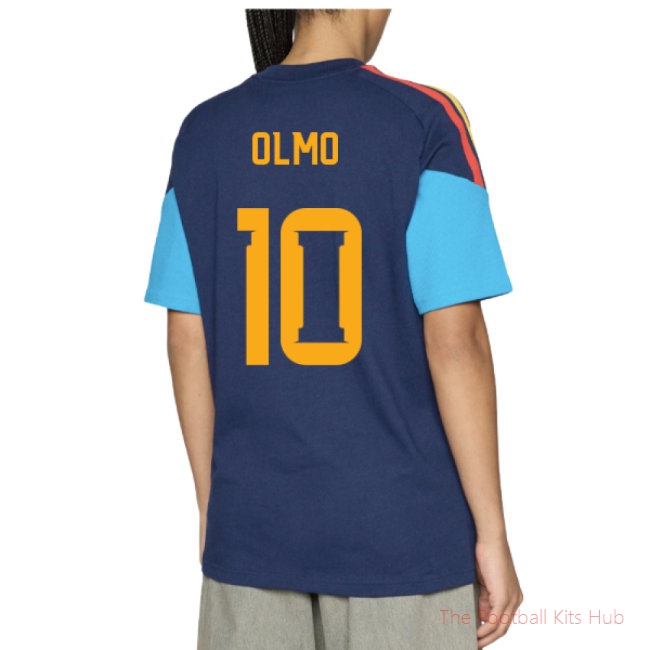 2026/27 Spain Training Tee (Night Indigo) (Olmo 10)