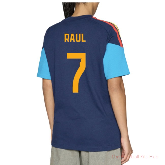 2026/27 Spain Training Tee (Night Indigo) (Raul 7)