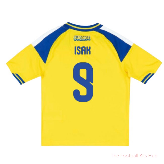 2026/27 Sweden Home Mini Kit (Isak 9)