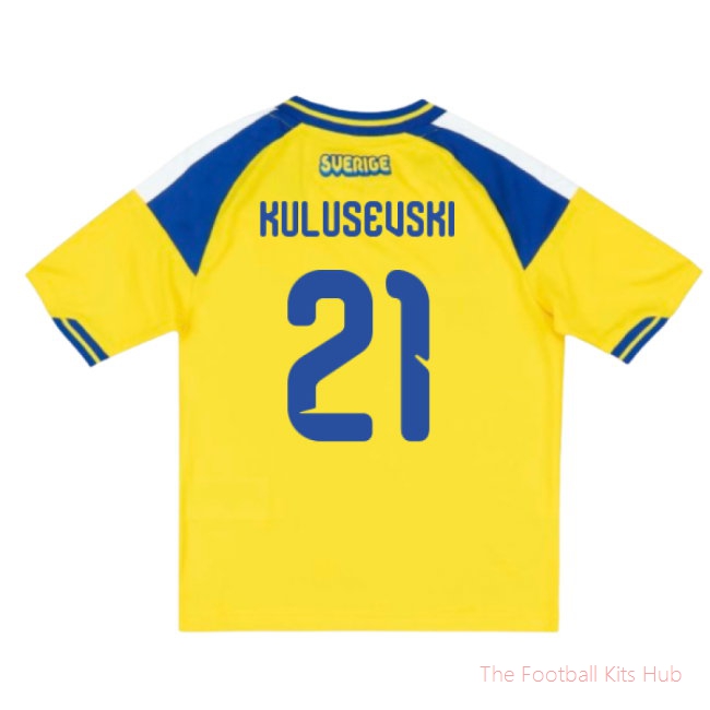2026/27 Sweden Home Mini Kit (Kulusevski 21)