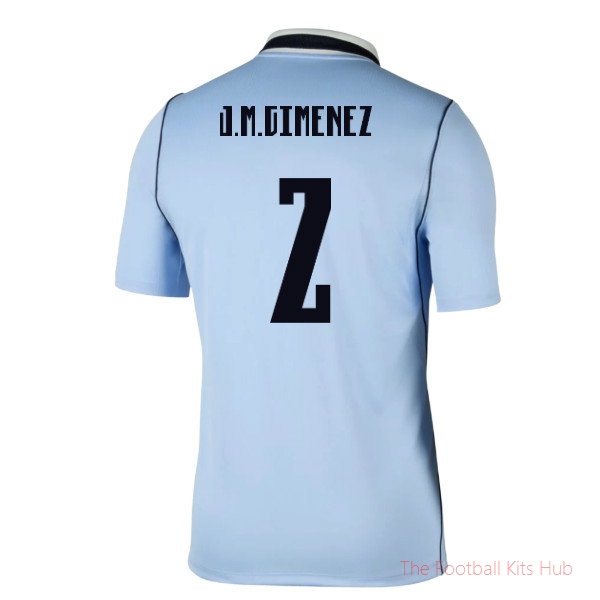 2026/27 Uruguay Home Shirt (J.M.Gimenez 2)