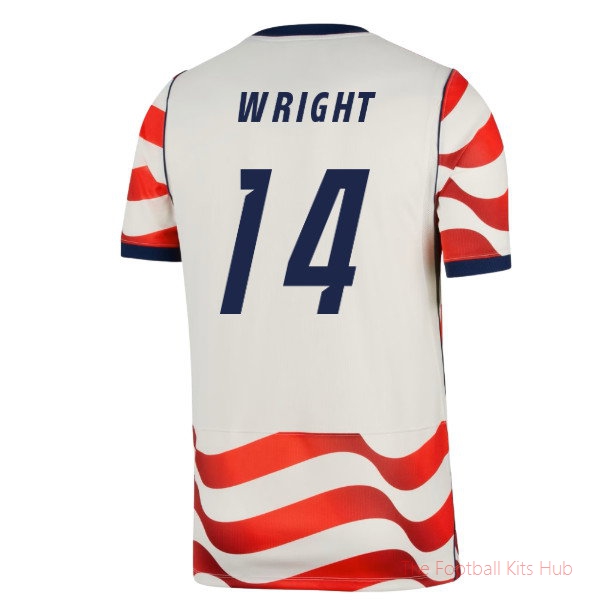 2026/27 USA Home Shirt (Wright 14)