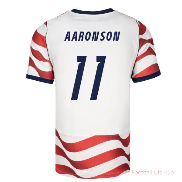 2026/27 USA USMNT Home Authentic Jersey (Aaronson 11) Jersey