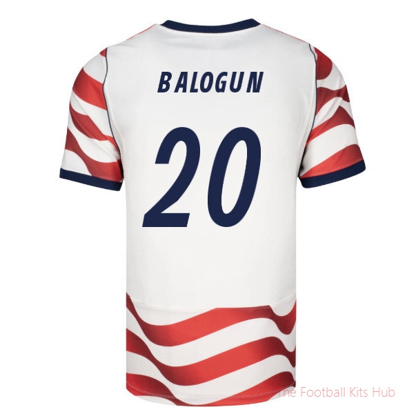 2026/27 USA USMNT Home Authentic Jersey (Balogun 20) Jersey