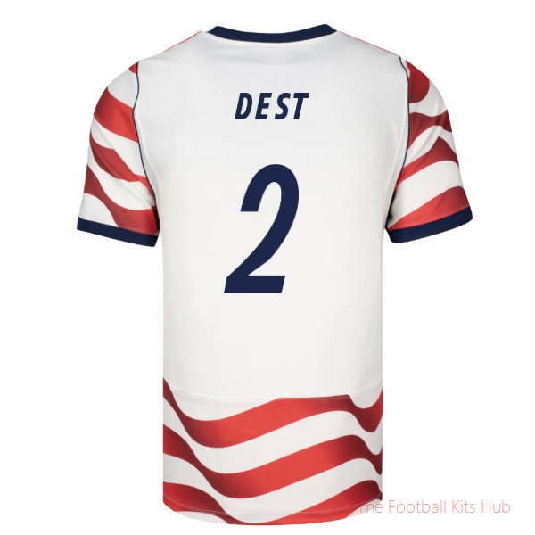 2026/27 USA USMNT Home Authentic Jersey (Dest 2) Jersey