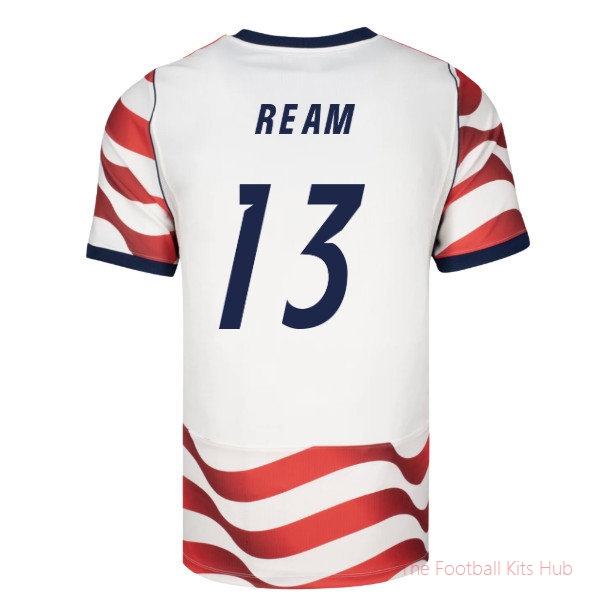 2026/27 USA USMNT Home Authentic Jersey (Ream 13) Jersey