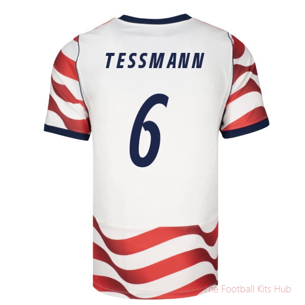 2026/27 USA USMNT Home Authentic Jersey (Tessmann 6) Jersey