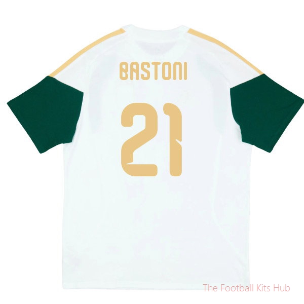 2026/27 Italy Training Tee (White) (Bastoni 21)