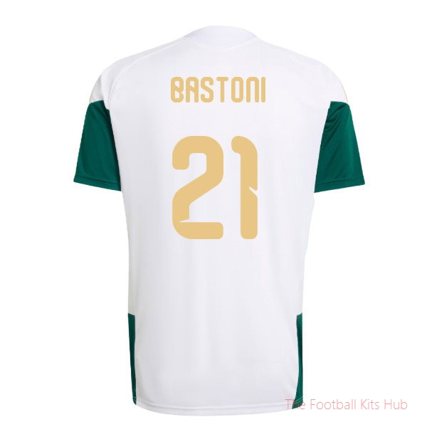 2026/27 Italy Training Jersey (White) (Bastoni 21)