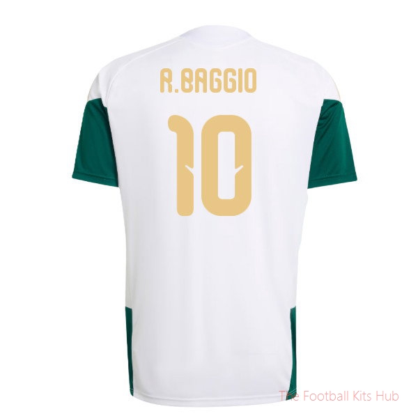 2026/27 Italy Training Jersey (White) (R.Baggio 10)