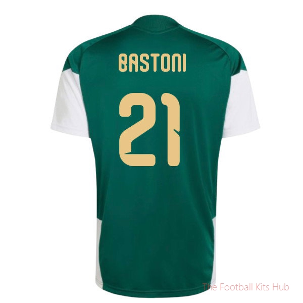 2026/27 Italy Training Jersey (Green) (Bastoni 21)