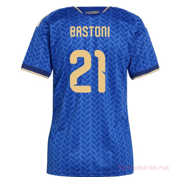 2026/27 Italy Home Shirt (Womens) (Bastoni 21)