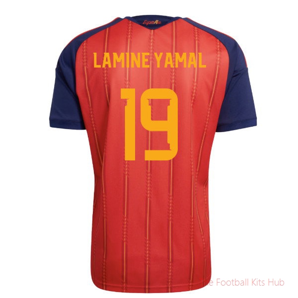 2026/27 Spain Home Shirt (Lamine Yamal 19)