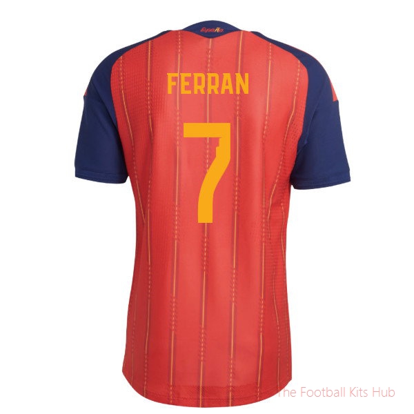 2026/27 Spain Authentic Home Shirt (Ferran 7)