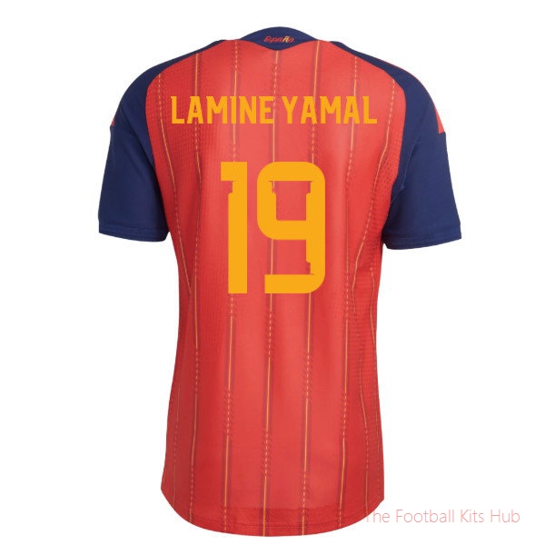 2026/27 Spain Authentic Home Shirt (Lamine Yamal 19)