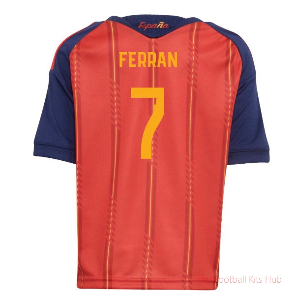 2026/27 Spain Home Little Kids Mini Kit (Ferran 7)