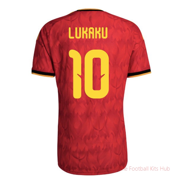 2026/27 Belgium Authentic Home Shirt (Lukaku 10)