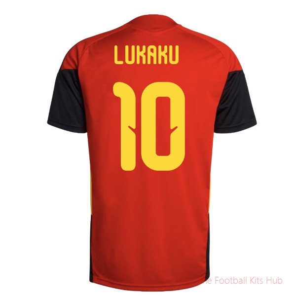 2026/27 Belgium Training Jersey (Red) (Lukaku 10)