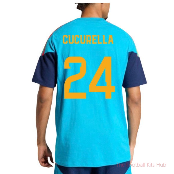 2026/27 Spain Training Tee (Bold Aqua) (Cucurella 24)