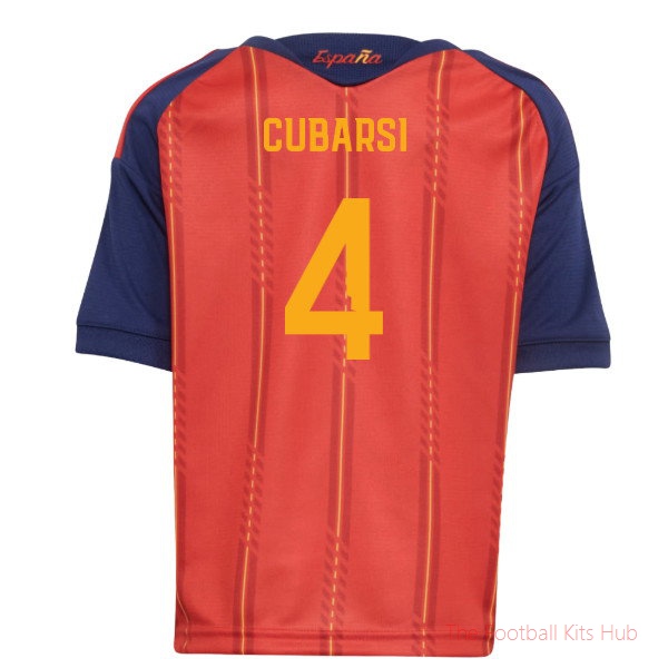 2026/27 Spain Home Little Kids Mini Kit (Cubarsi 4)